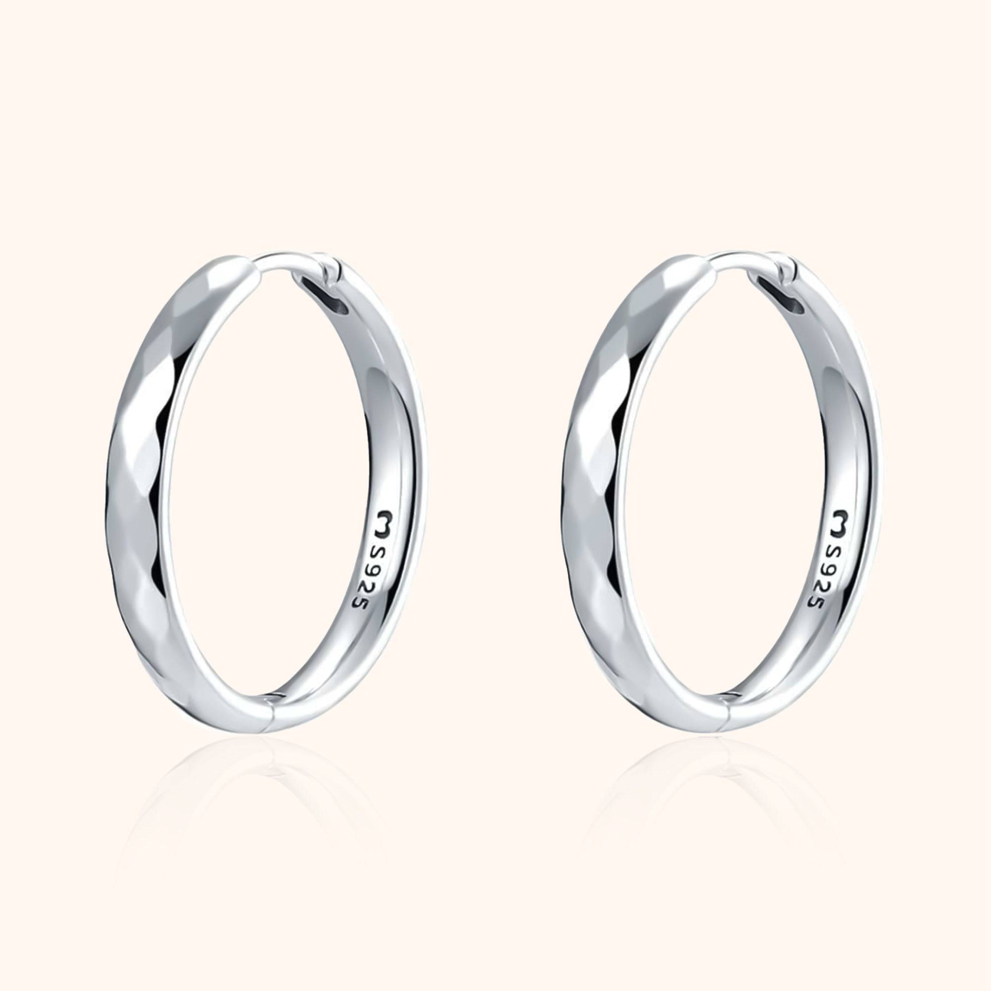 "Tetra Hoops" Earrings - Milas Jewels Shop