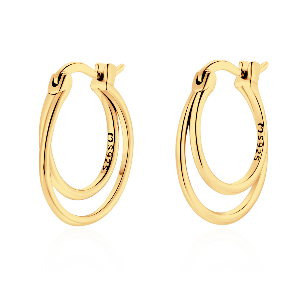 Double Twins Earrings - Milas Jewels Shop
