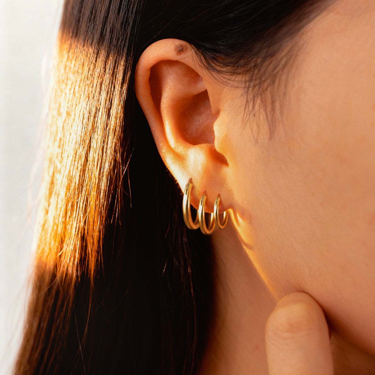 Silver Rounda Earrings - Milas Jewels Shop