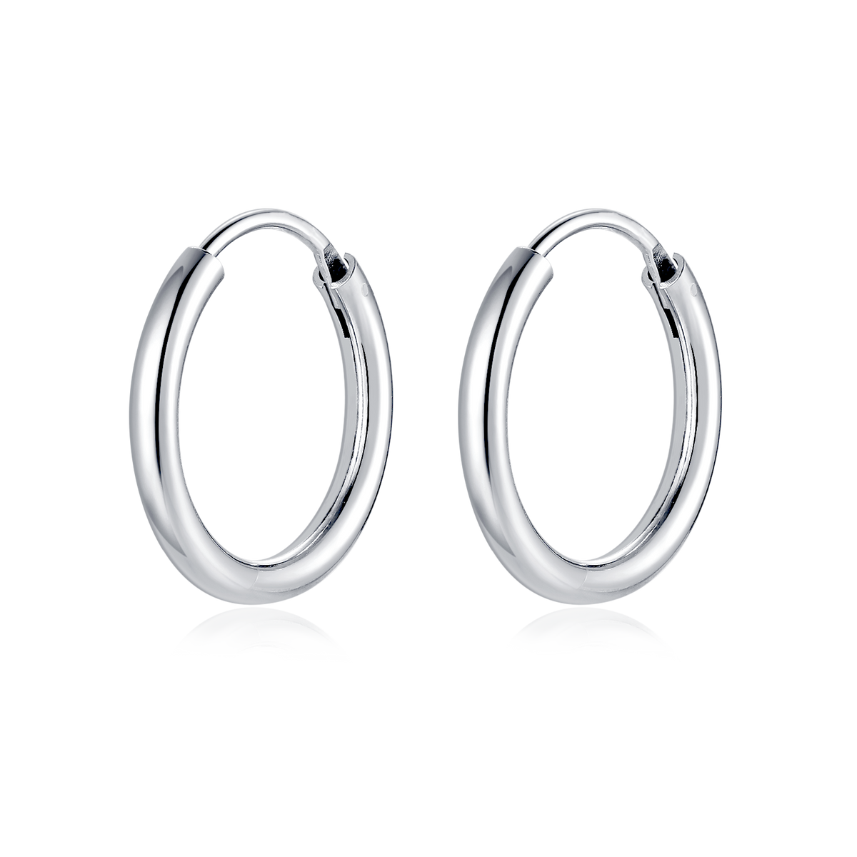 Silver Rounda Earrings - Milas Jewels Shop