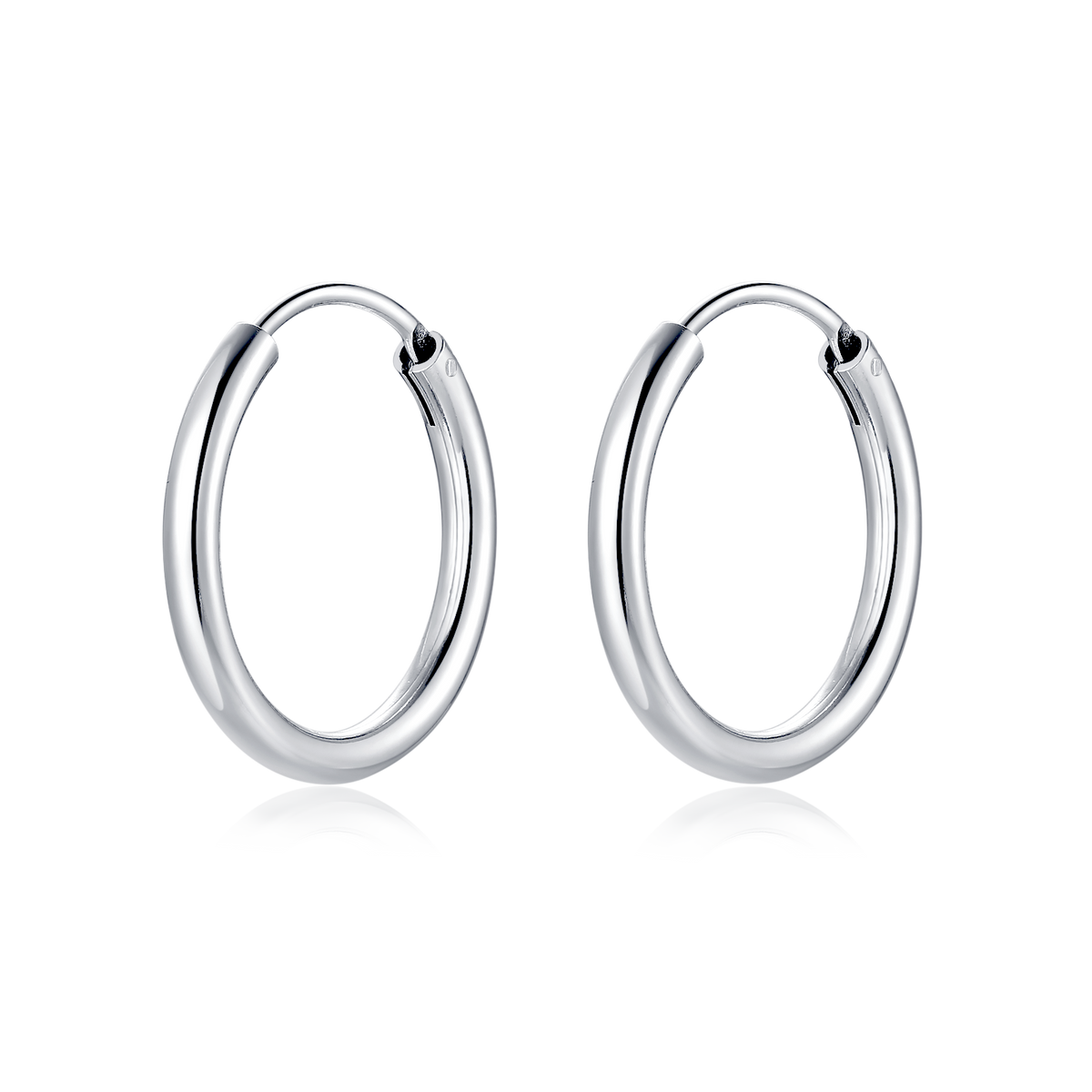 Silver Rounda Earrings - Milas Jewels Shop