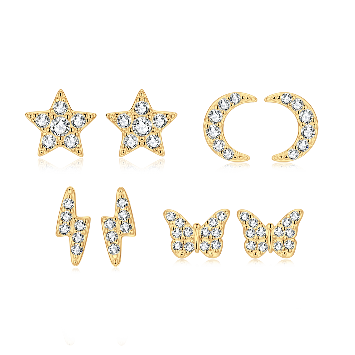 Mini Mystics Earrings - Milas Jewels Shop