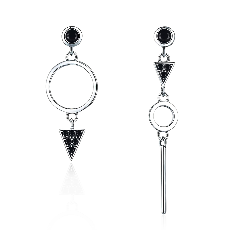 Black Spinel Earrings - Milas Jewels Shop