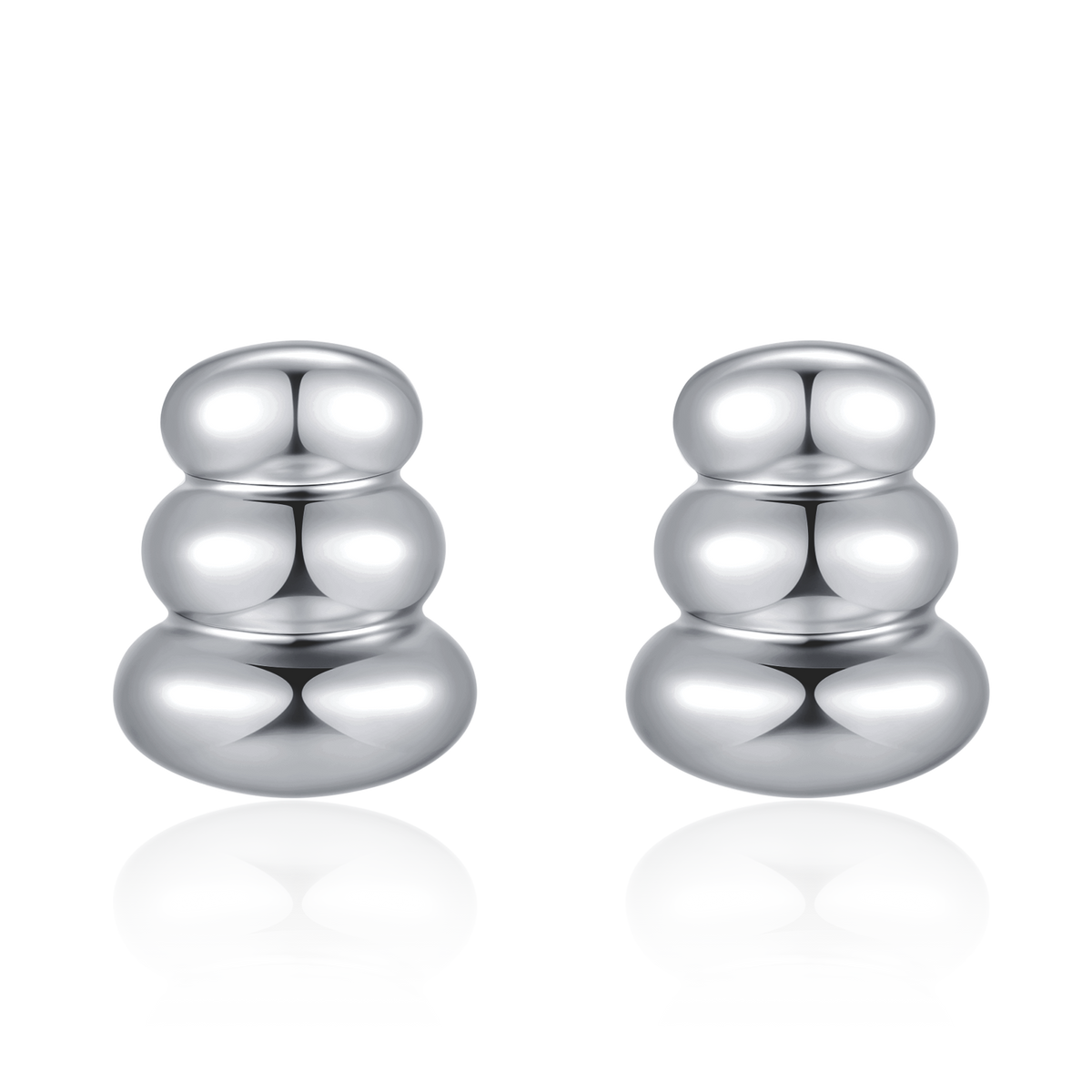 Rounded Earrings - Milas Jewels Shop