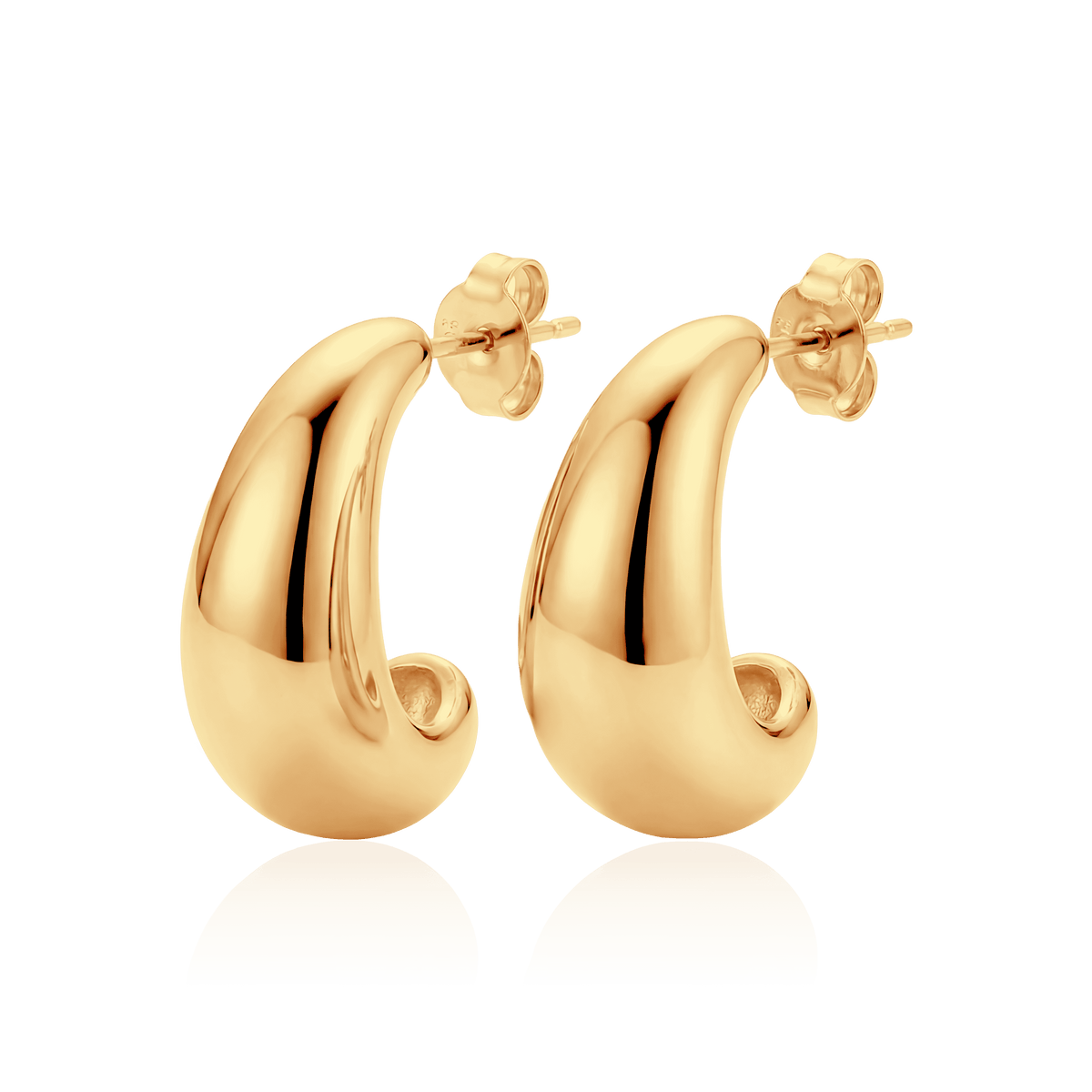 Half Ring Arched Earrings
