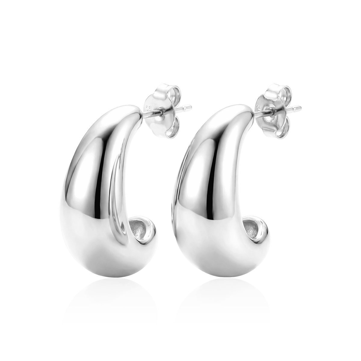 Half Ring Arched Earrings