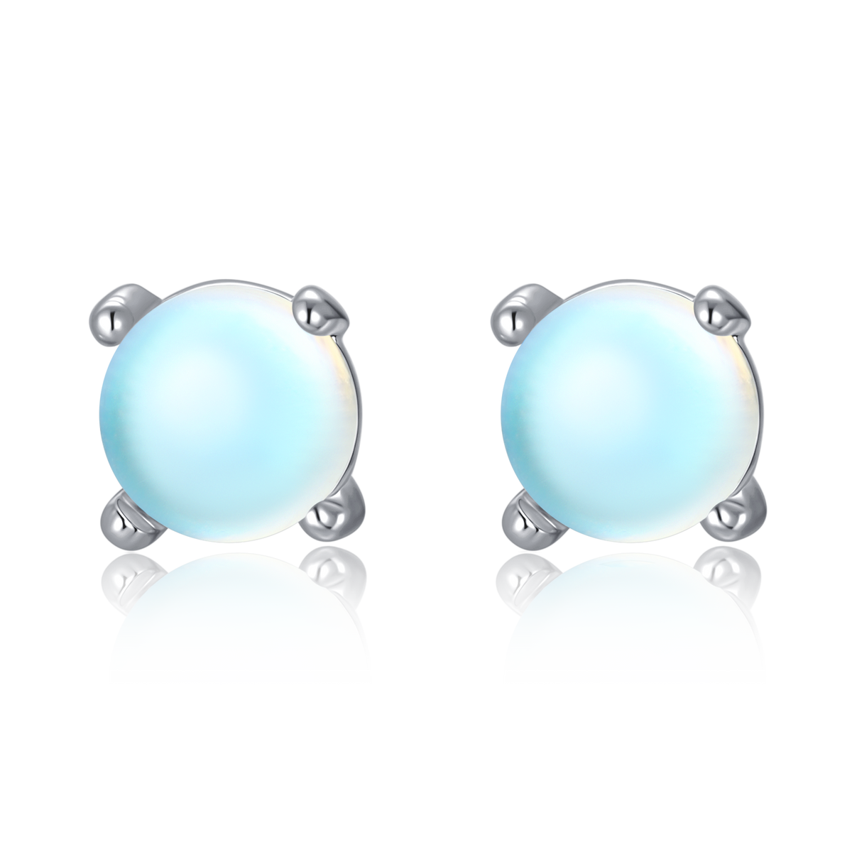 Blue Orbs Earrings