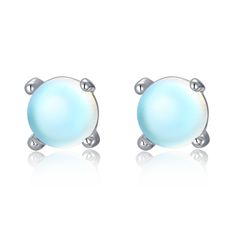 Blue Orbs Earrings