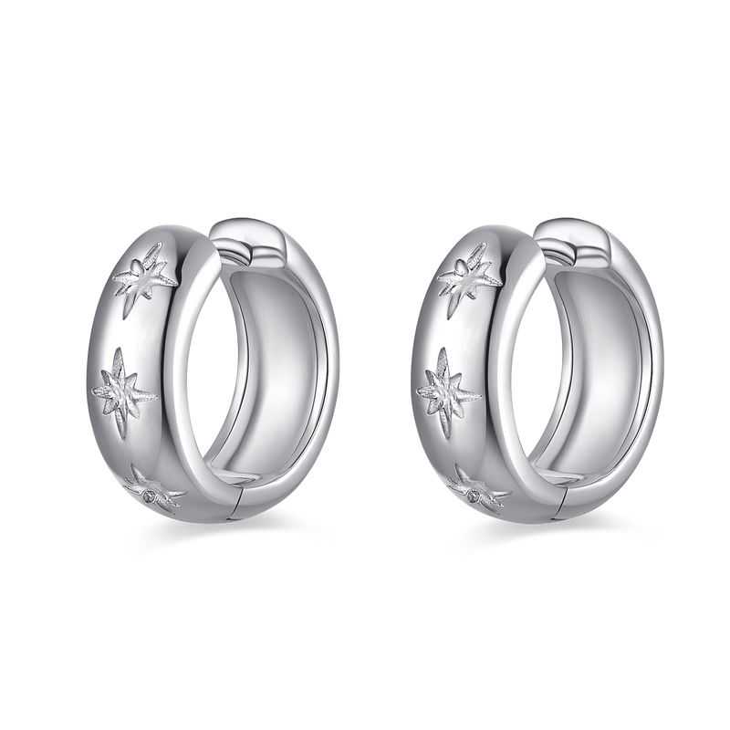 Starlight Hoop Earrings