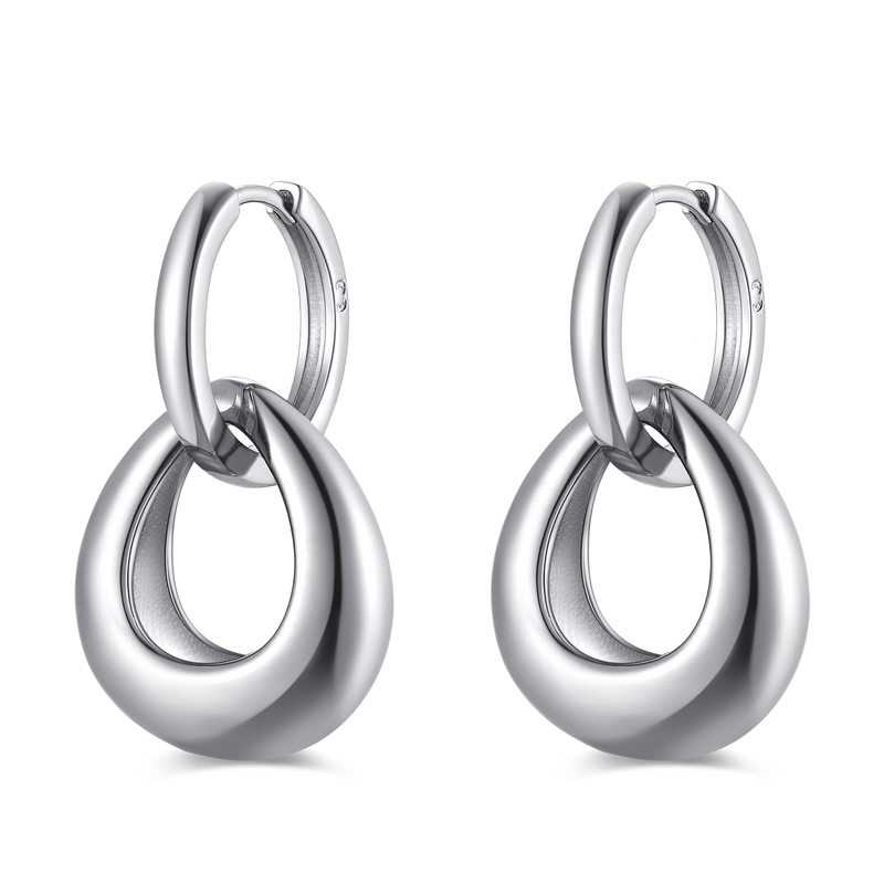 Hanging Hoop Earrings