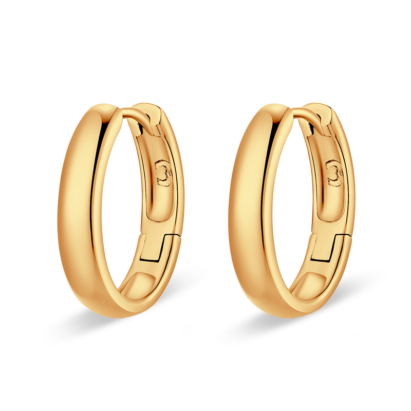 Closed Hoop Earrings
