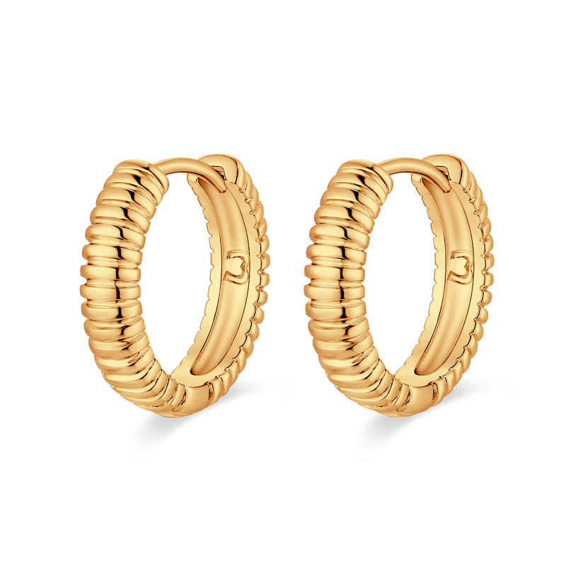 Spring Hoop Earrings