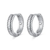 Spring Hoop Earrings