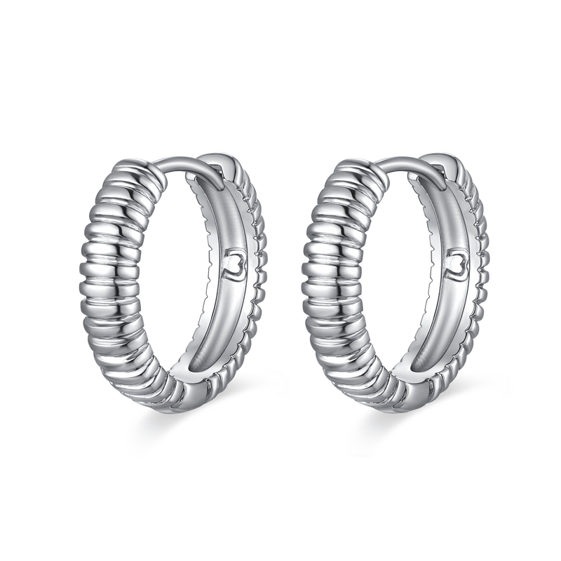 Spring Hoop Earrings