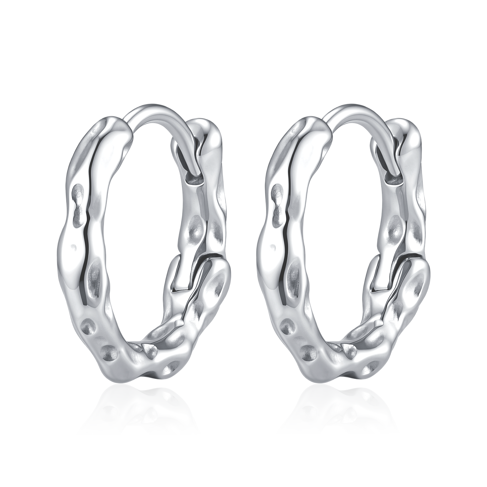 Wavy Hoop Earrings