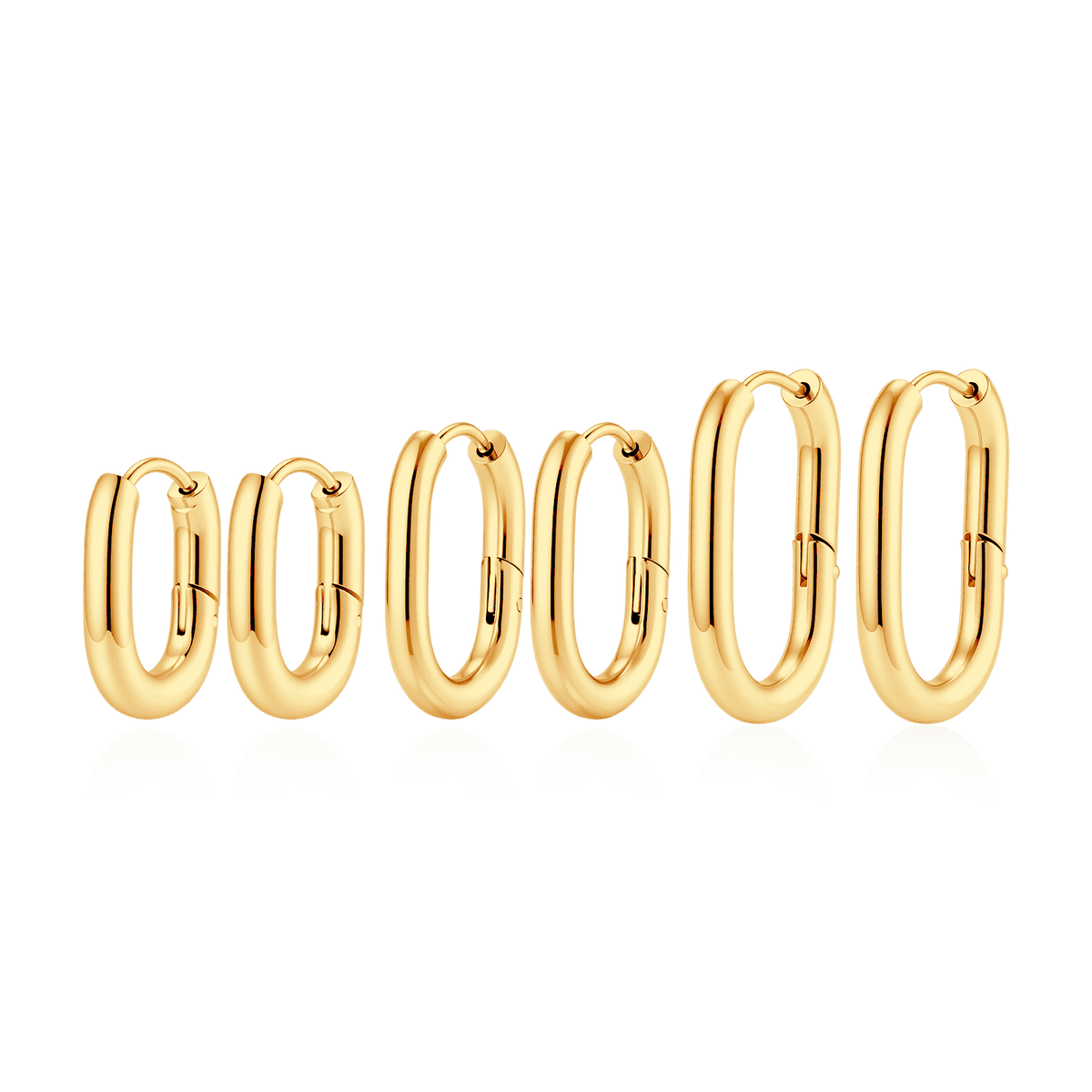 Oval Hoop Earrings Kit