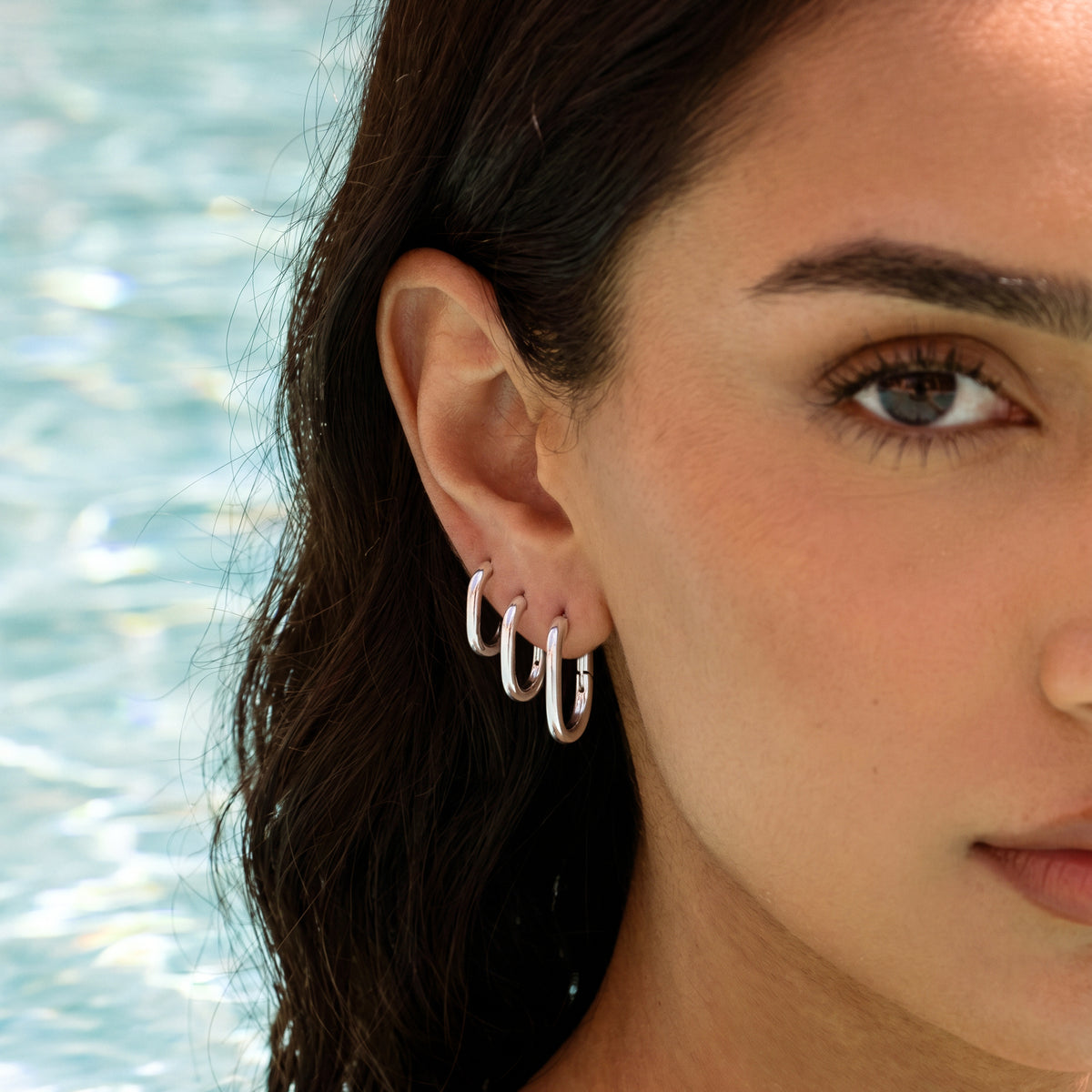 Oval Hoop Earrings Kit