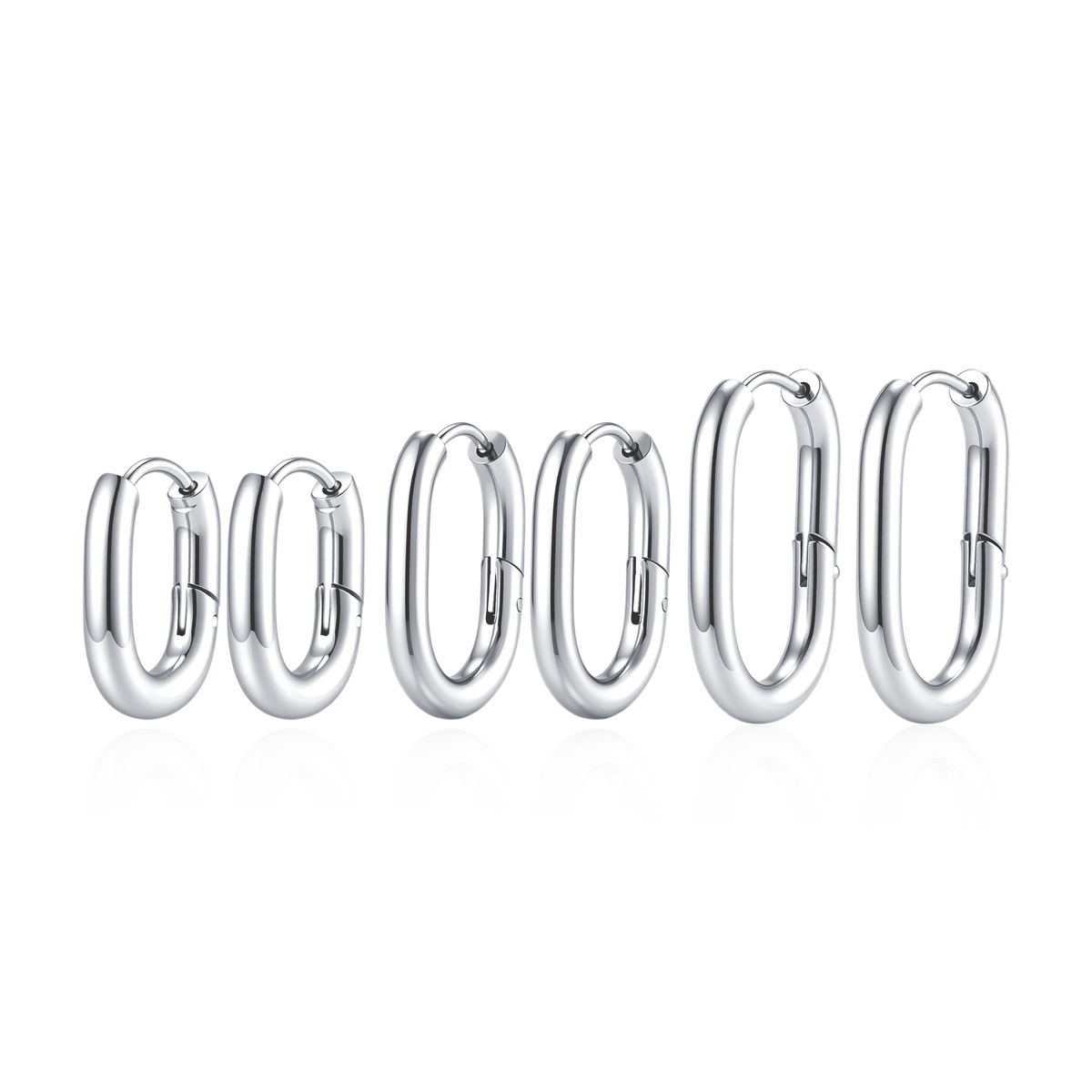 Oval Hoop Earrings Kit