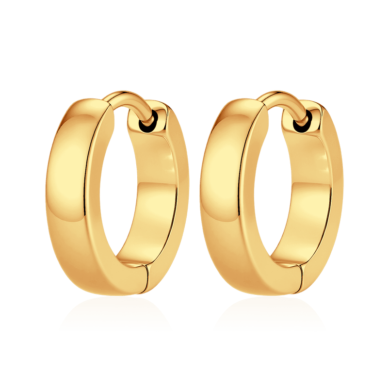 Wide Hoop Earrings