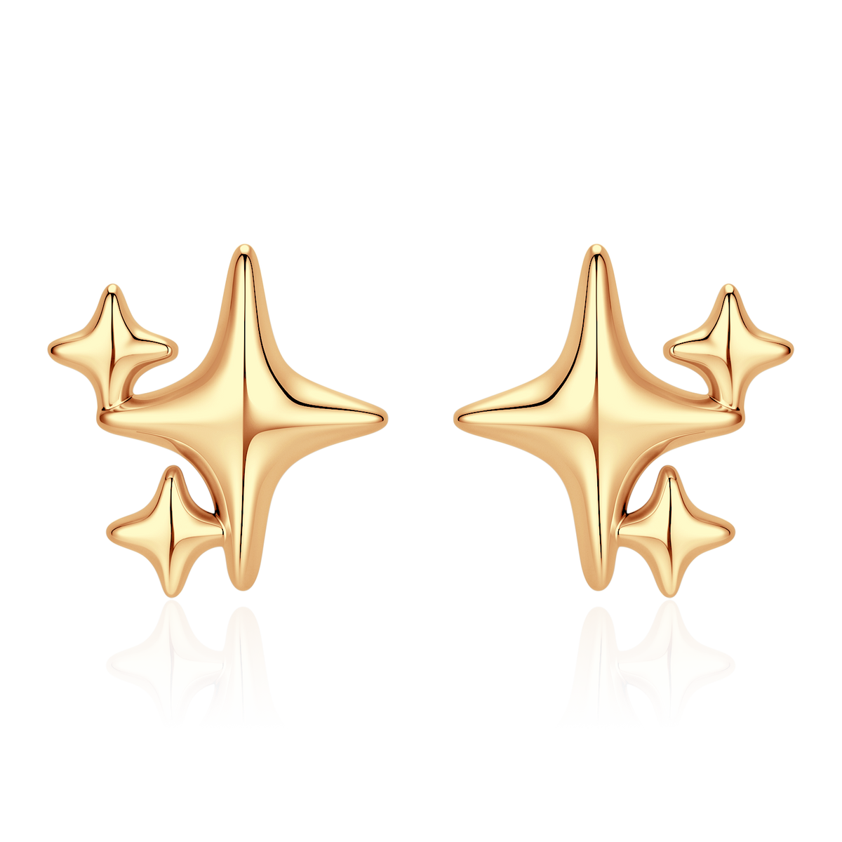 Star Trio Earrings