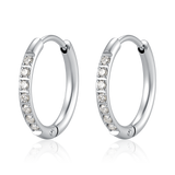 Shimmering Hoop Earrings