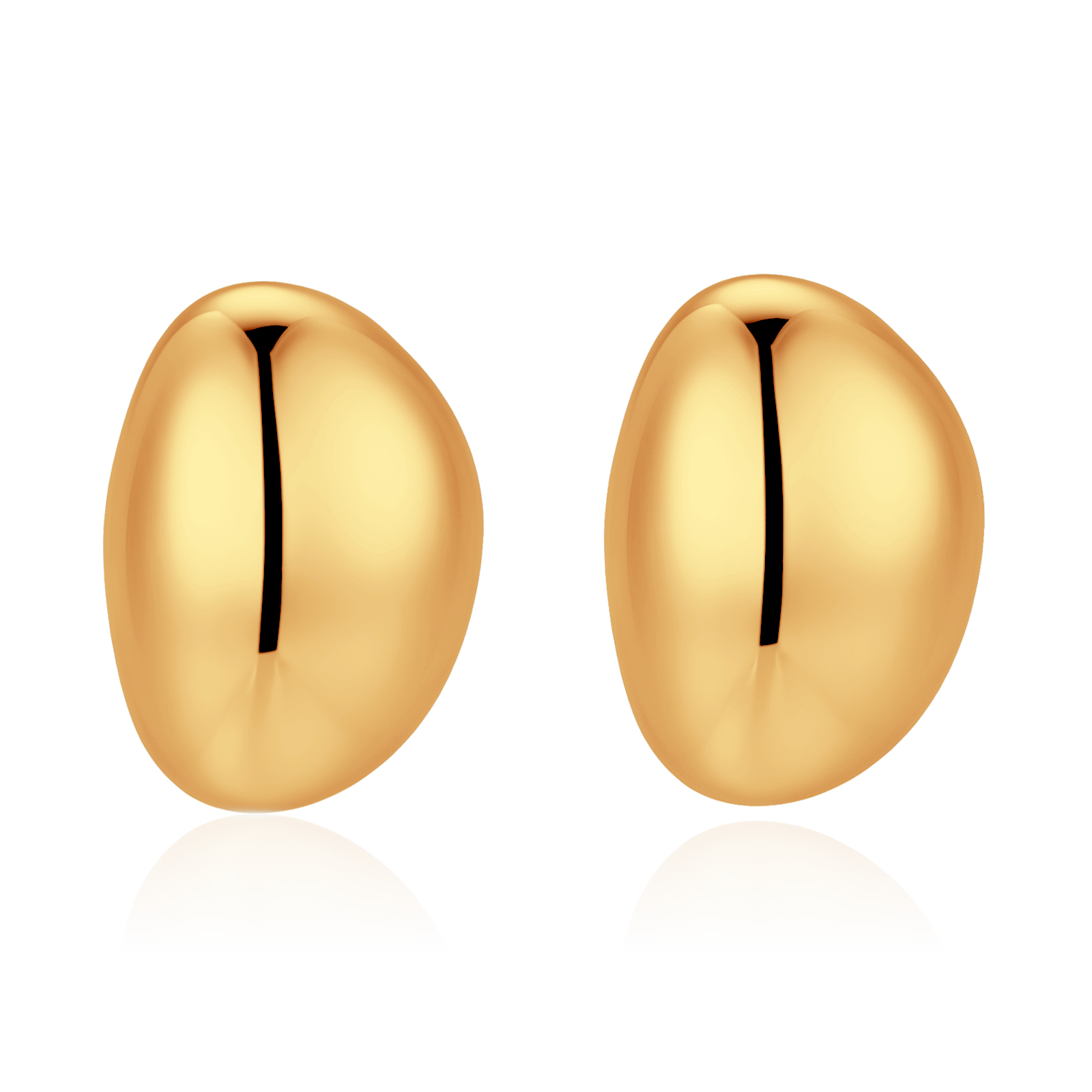 Solid Oval Earrings