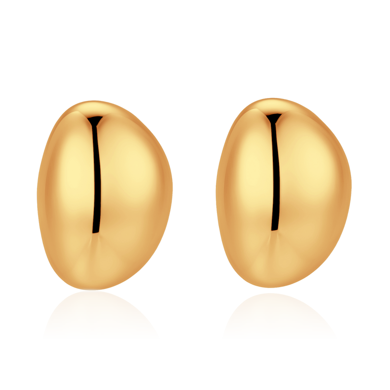 Solid Oval Earrings