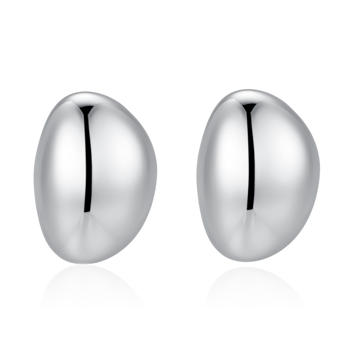 Solid Oval Earrings