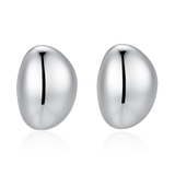Solid Oval Earrings