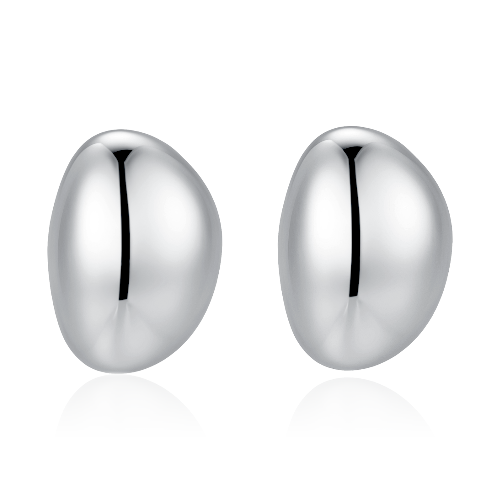 Solid Oval Earrings