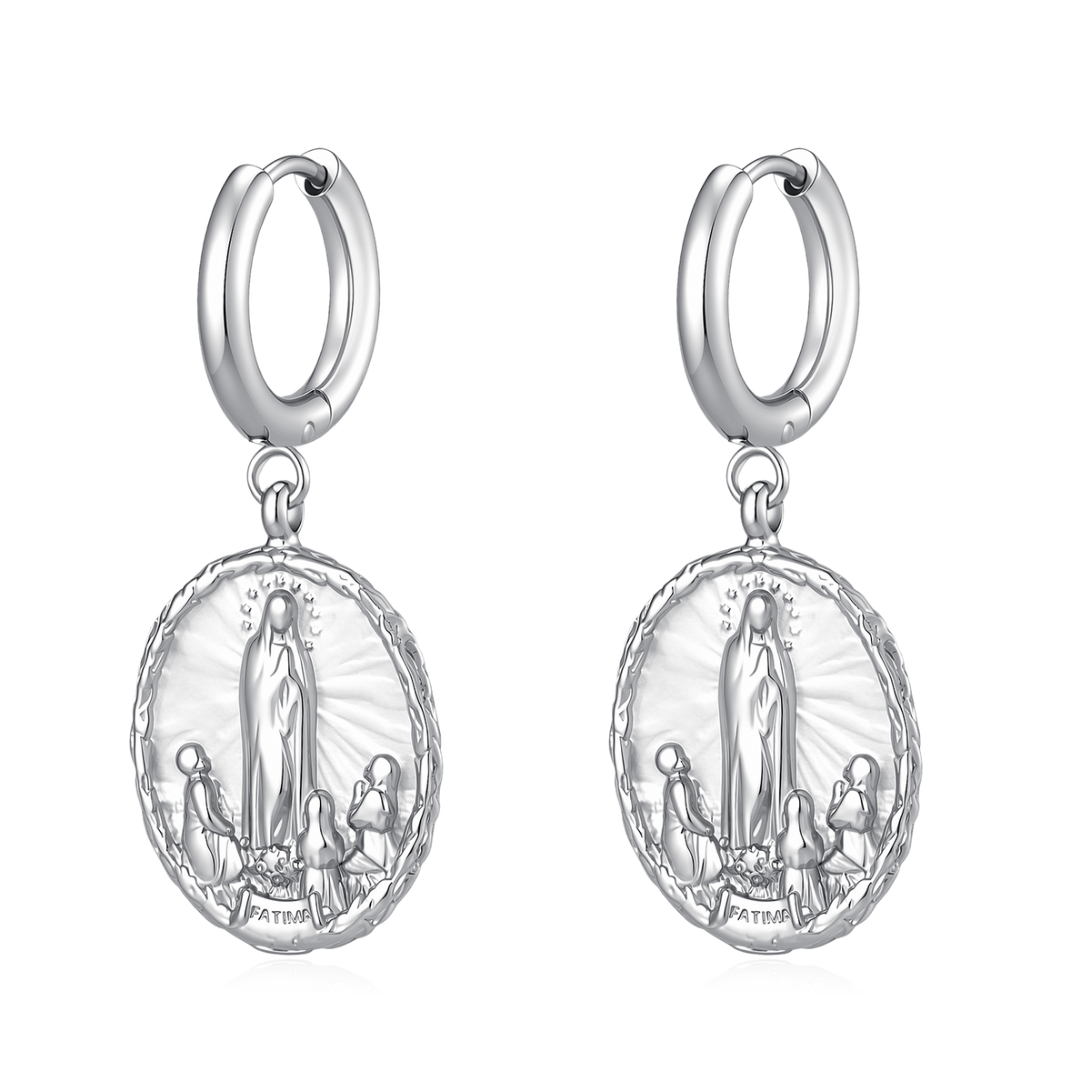 Virgin of Fatima Earrings