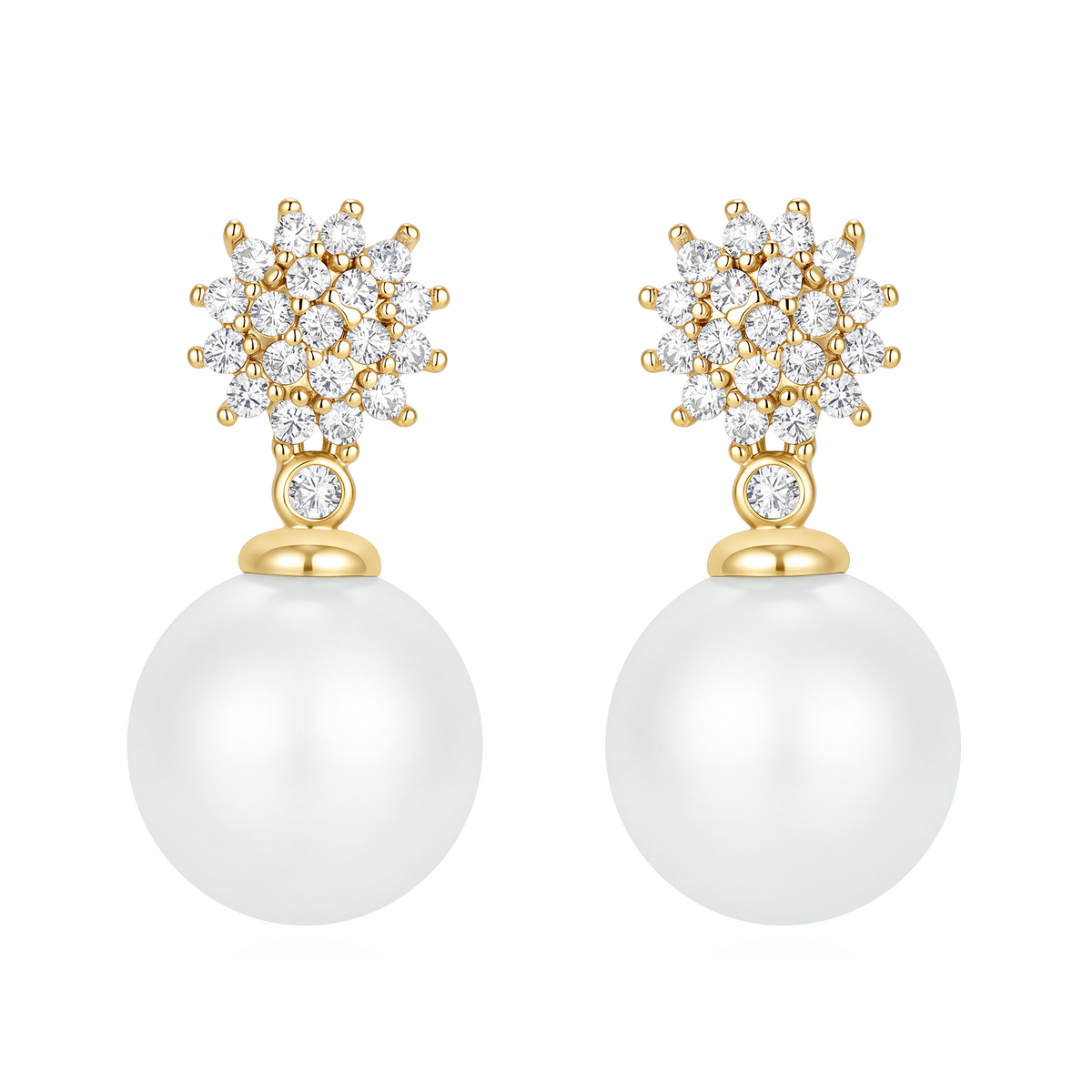 Dazzling Pearls Earrings