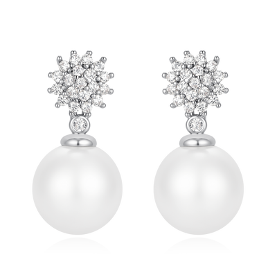 Dazzling Pearls Earrings