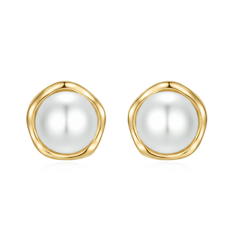 Edges Pearls Earrings