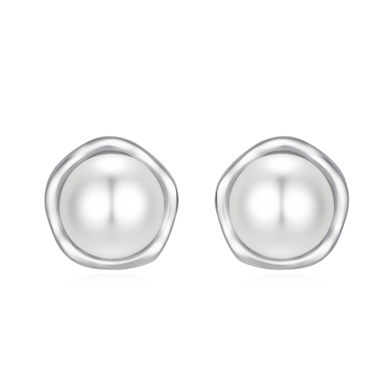 Edges Pearls Earrings