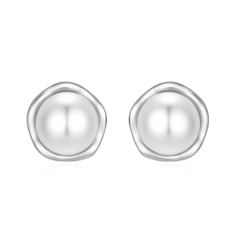 Edges Pearls Earrings