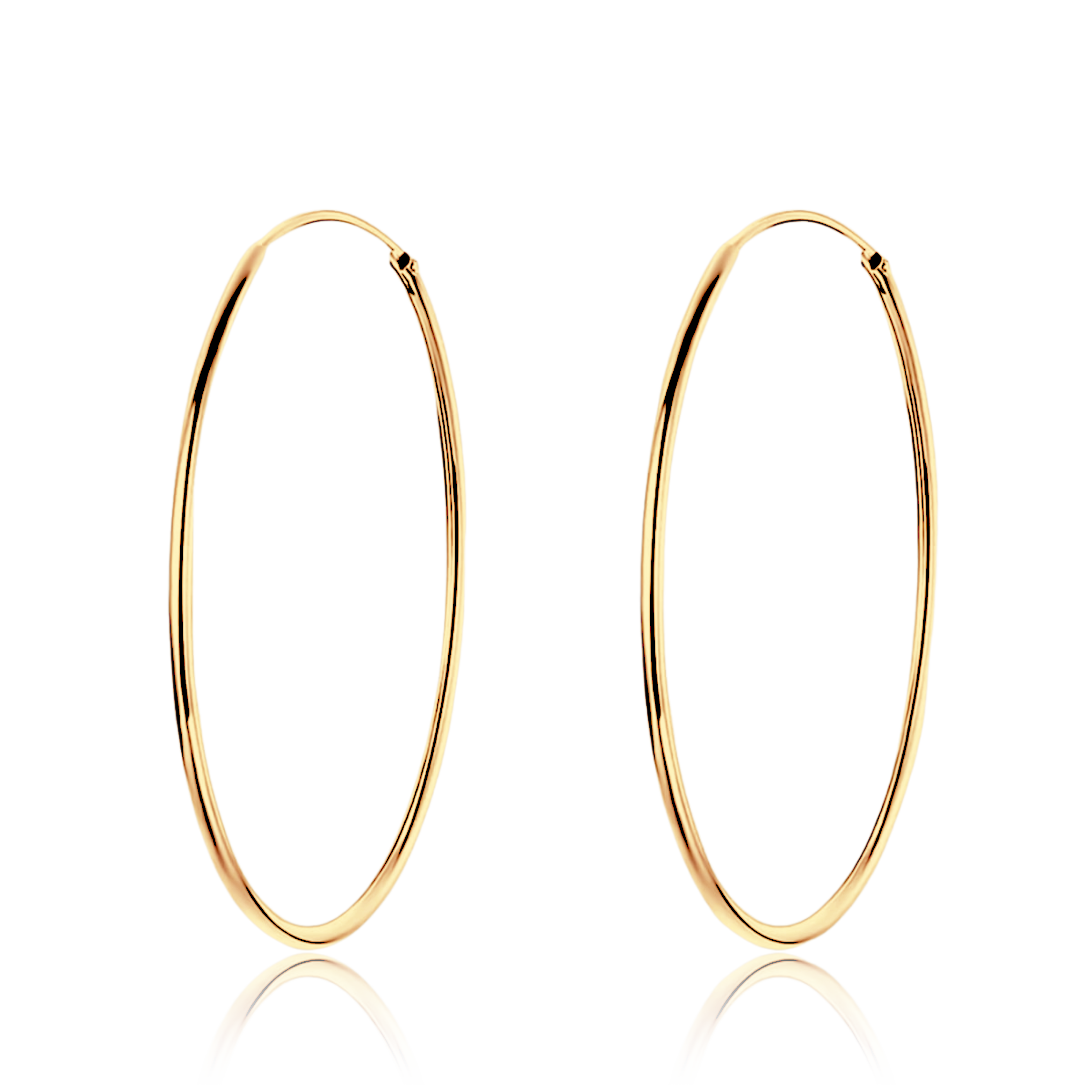 Slim Hoops Earrings