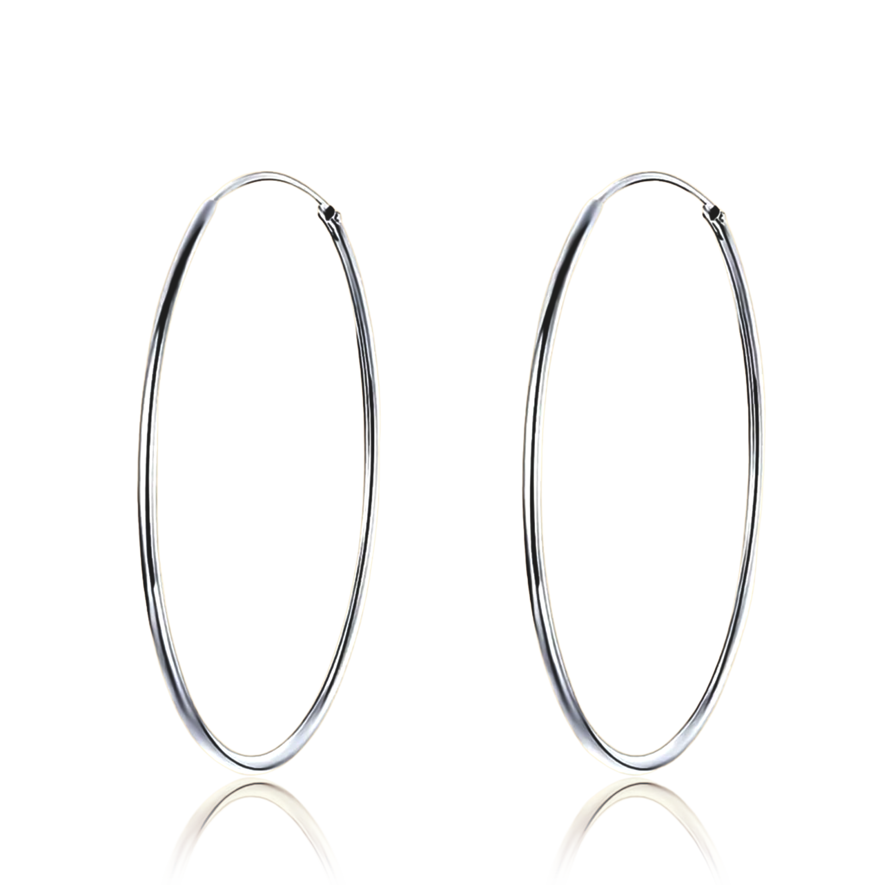 Slim Hoops Earrings