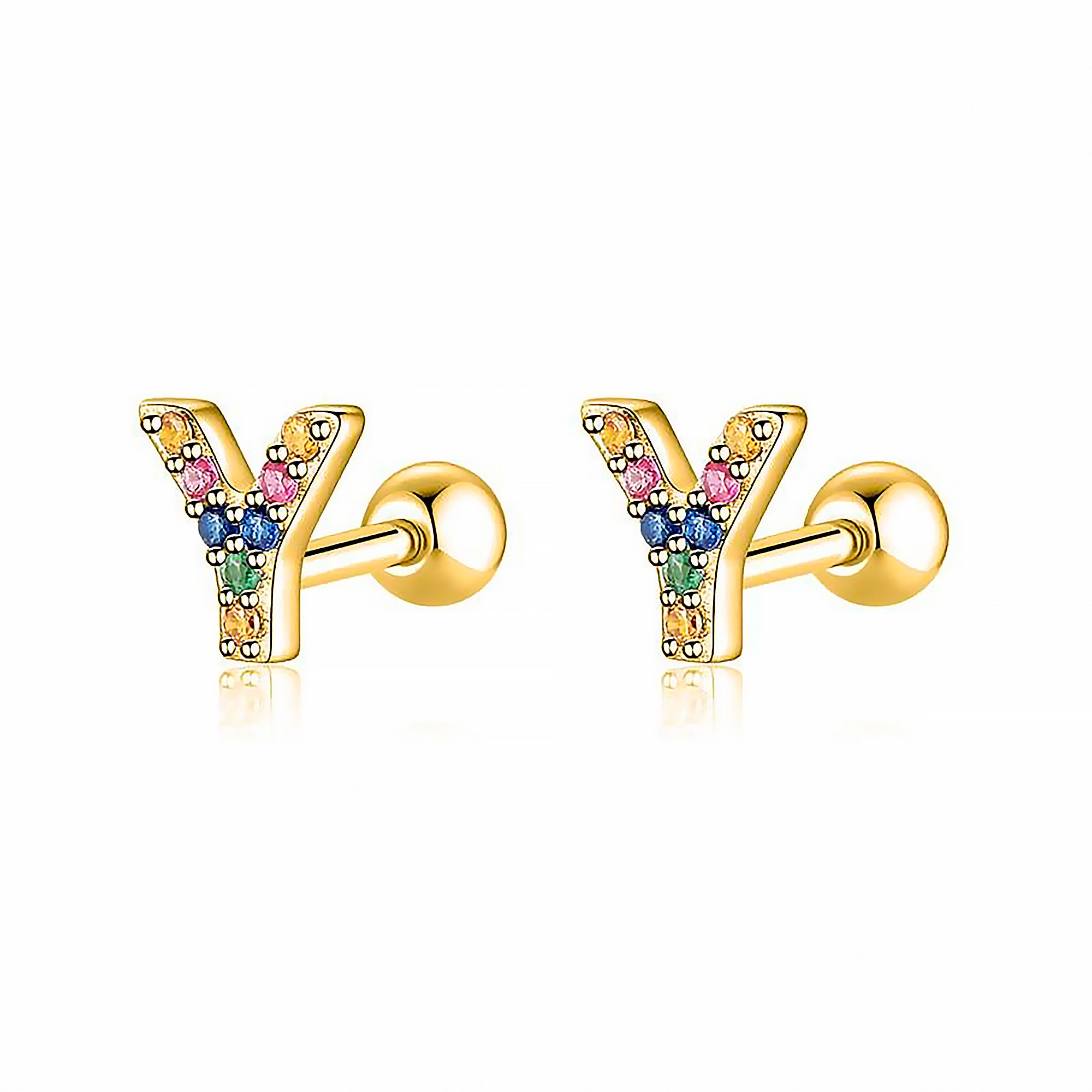 "Color Letters" Earrings - Milas Jewels Shop