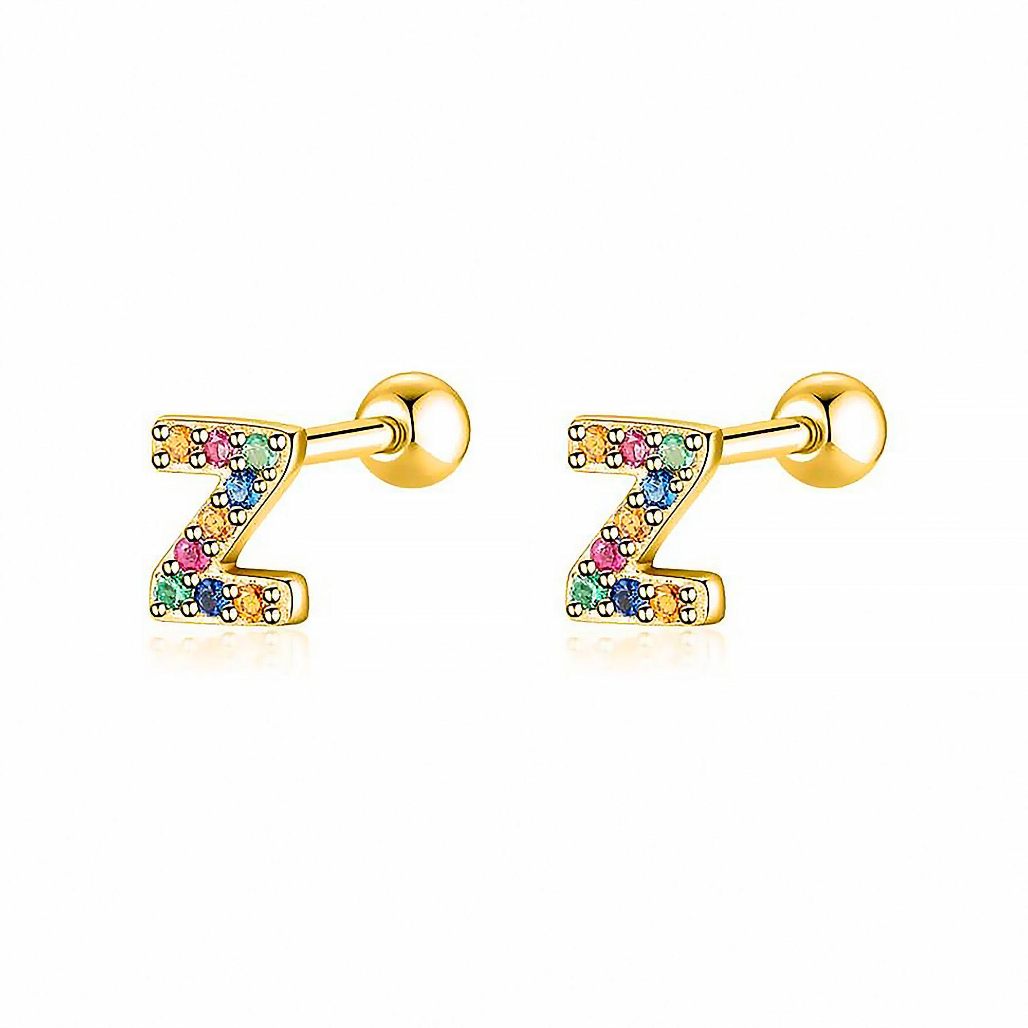 "Color Letters" Earrings - Milas Jewels Shop