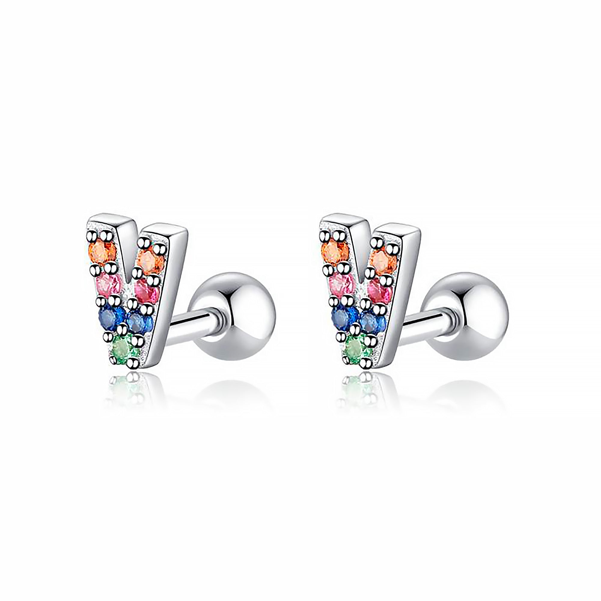 "Color Letters" Earrings - Milas Jewels Shop