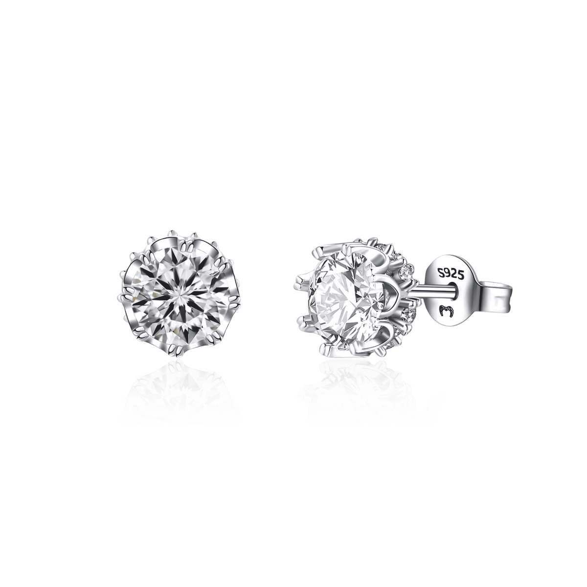 Little Crown Earrings - Milas Jewels Shop