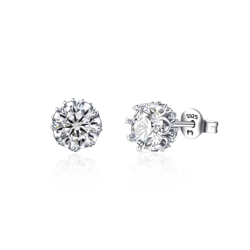 Little Crown Earrings - Milas Jewels Shop