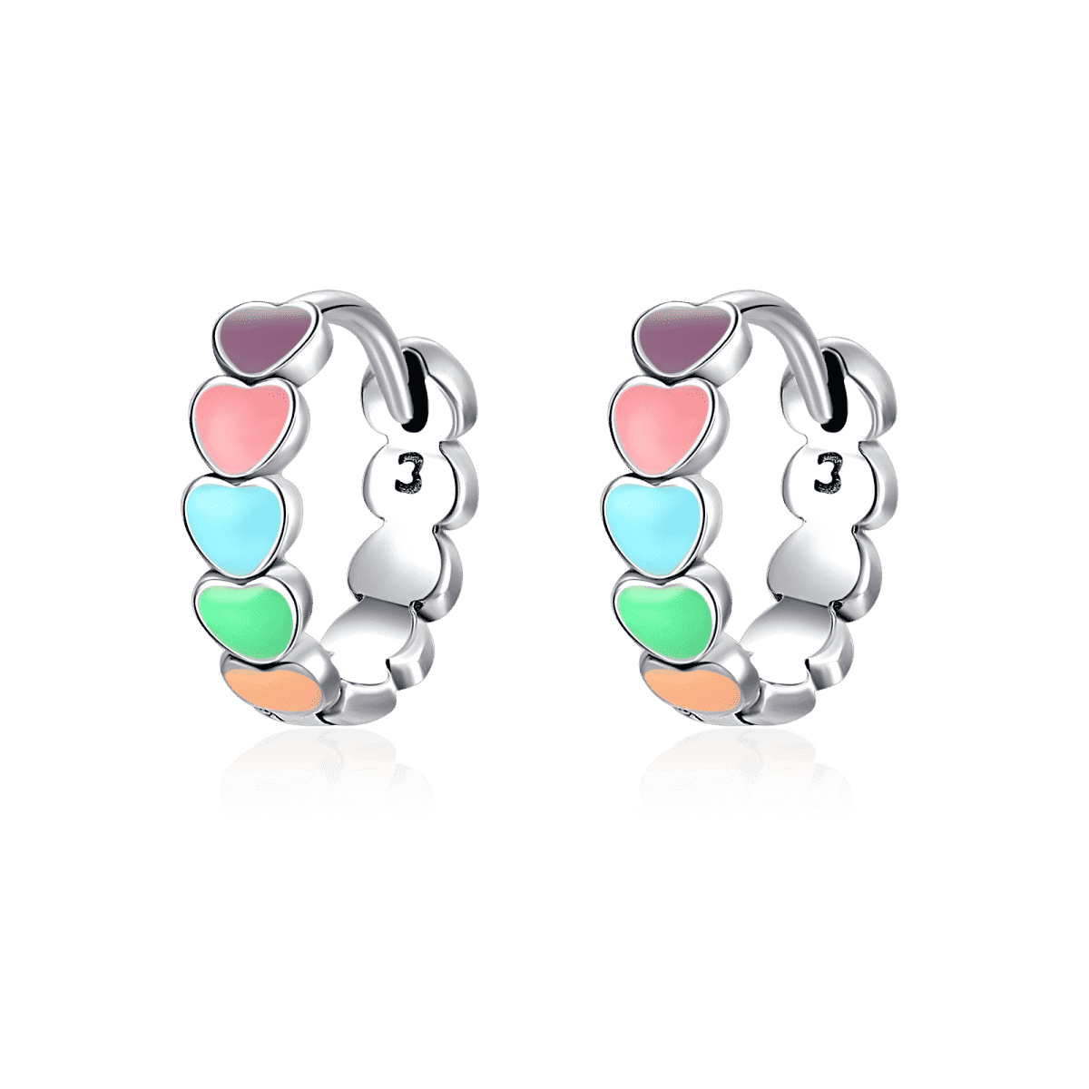 Colorful Love Earrings
