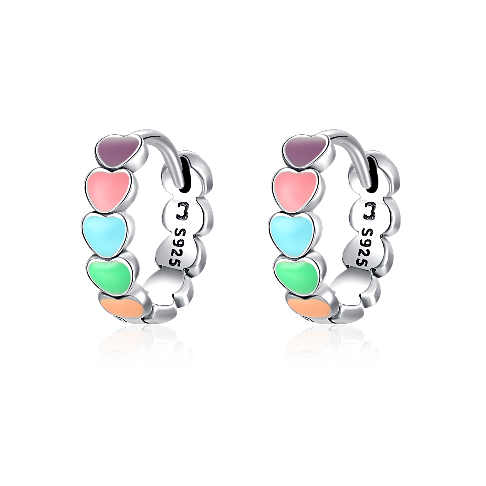 Colorful Love Earrings