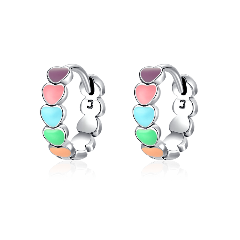 Colorful Love Earrings