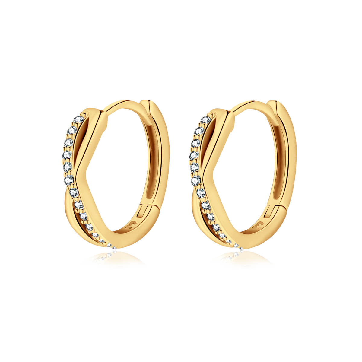 Intertwined Earrings - Milas Jewels Shop