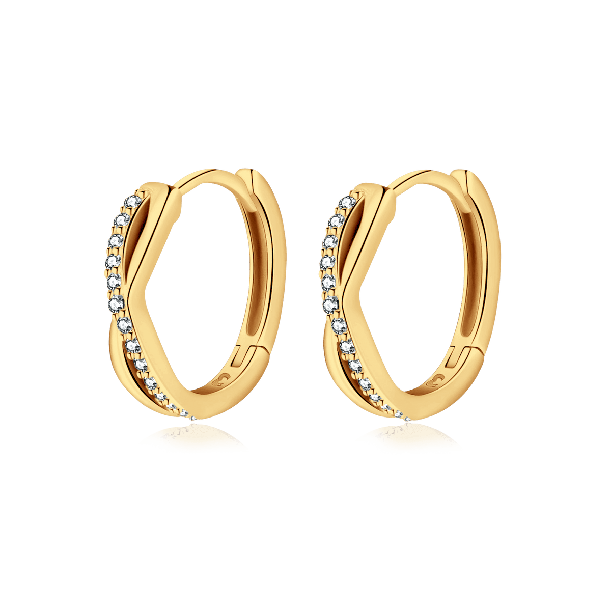 Intertwined Earrings - Milas Jewels Shop