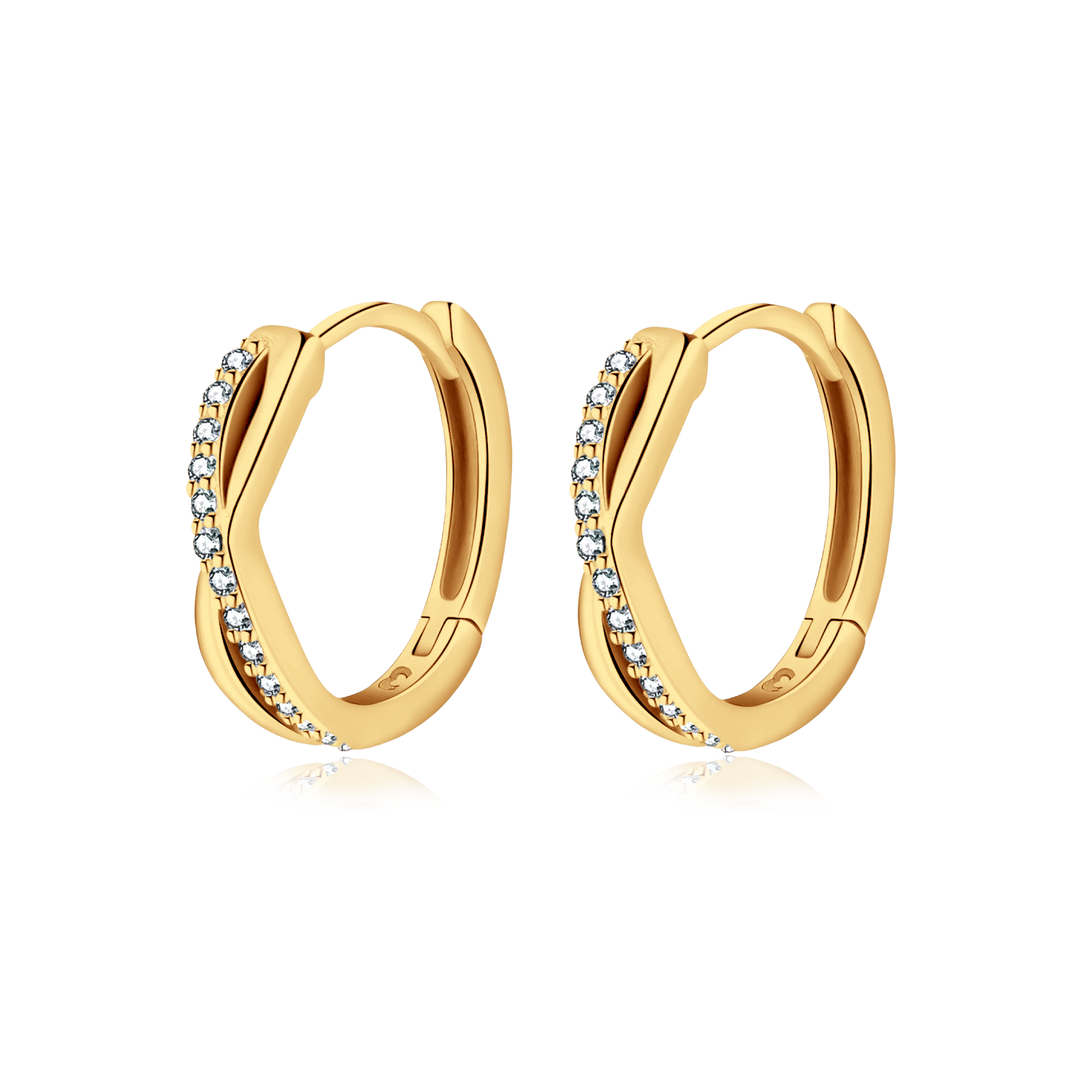 Intertwined Earrings - Milas Jewels Shop