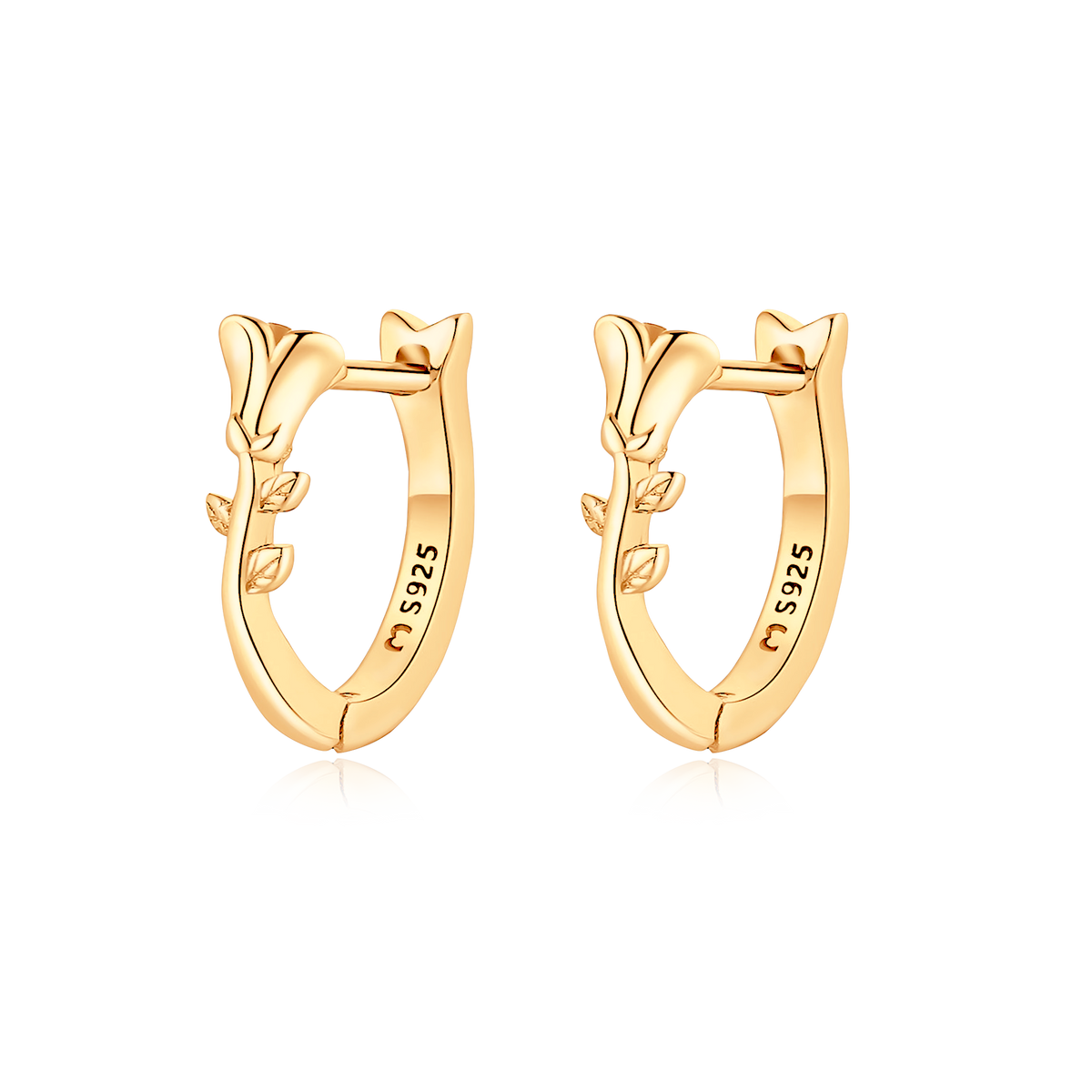 Rose Bush Earrings - Milas Jewels Shop